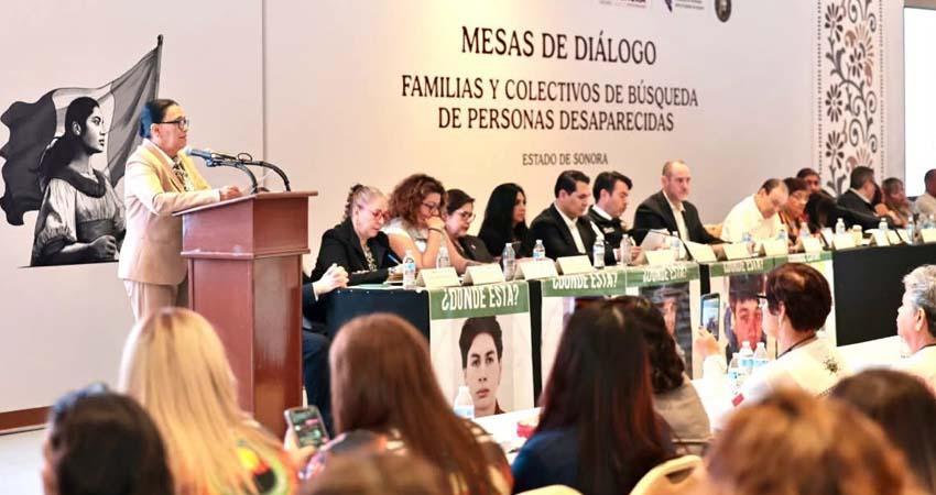 Participa BCS en mesas de diálogo con familias de personas desaparecidas de la región noroeste