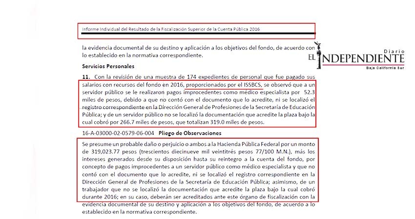 Paga SSA de BCS más de 300 mil pesos a “falso médico especialista” 