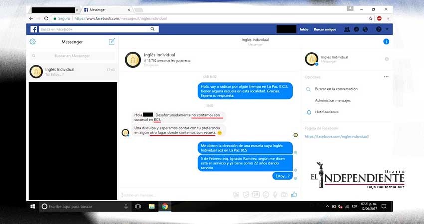 Denuncian falsas escuelas de Inglés Individual en BCS