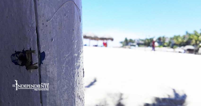 Playa Palmilla, un día después de la tragedia 