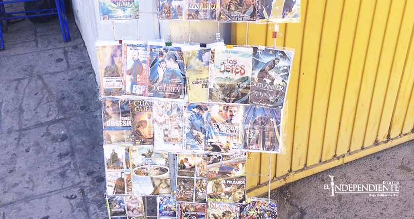 Aumenta la venta de material apócrifo en el centro de La Paz