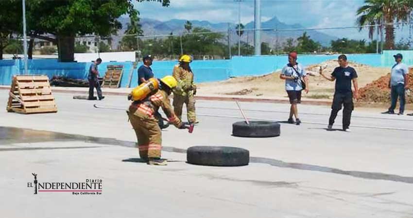 Todo un éxito el primer “Desafío de Fuego” organizado por bomberos de SJC 