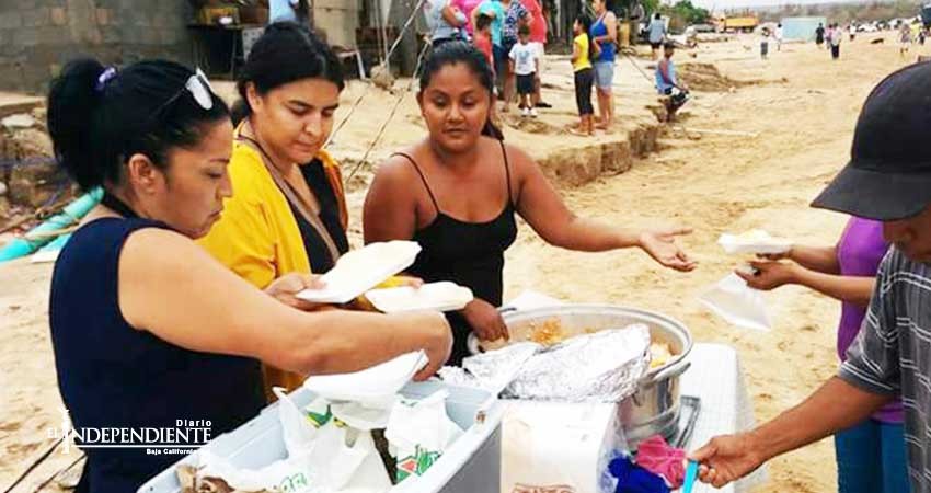  Se sigue Los Cabos recibiendo ayuda para damnificados por “Lidia” 