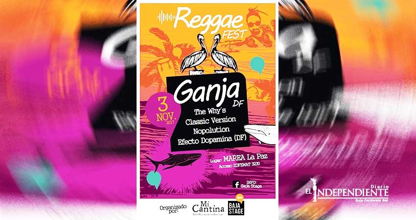 Se presentará en La Paz el grupo Ganja dentro del Reggae Fest 