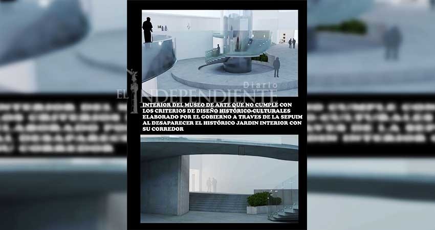 Insisten en reconstruir Casa de Gobierno; califican al museo de arte como proyecto ‘engañoso’