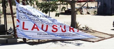 Clausura PROFEPA predio contiguo a playa Ocho Cascadas por “Contravenir a la Legislación Ambiental”