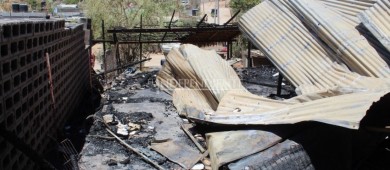 Incendio consume cuatro viviendas en colonia Tierra y Libertad de CSL