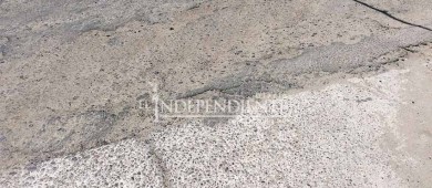 Calles del Centro Histórico de La Paz hechas pedazos 