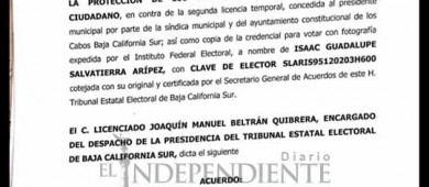 Suplente pide a De la Rosa que renuncie y deje entrar a los suplentes