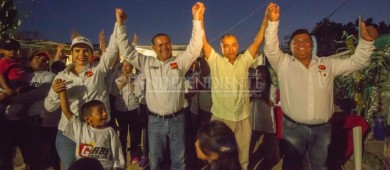 Ahora candidato del PVEM se suma al Dr. Ibarra y Gaby Montoya