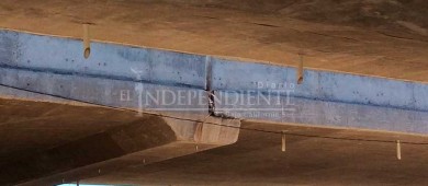 Siguen presentes las fallas en el puente de la 8 de octubre