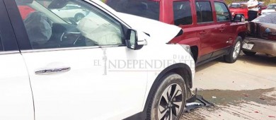 Dos personas lesionadas dejaron los accidentes de tránsito en el inicio del fin de semana en SJC