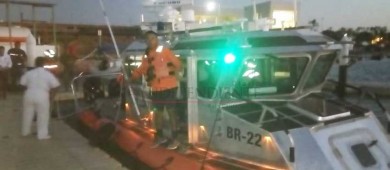 Marina Armada de México rescató a Pelayo y su tripulación tras amarizaje