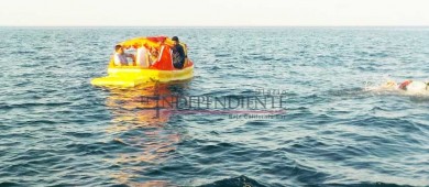 Marina Armada de México rescató a Pelayo y su tripulación tras amarizaje