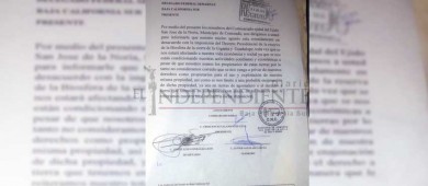 “Quiere gobierno estatal boicotear Reserva en Sierra La Giganta y Guadalupe”