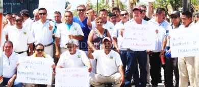 Transportistas exigen sea aprobado aumento a tarifas del transporte de Los Cabos