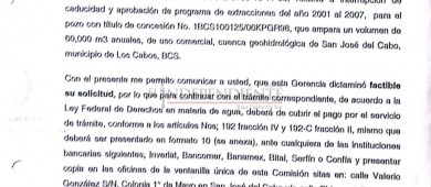 Benefició Conagua a familia Arámburo con concesión apócrifa