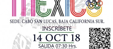 Invita Gendarmería de la Policía Federal a carrera y caminata deportiva en Los Cabos
