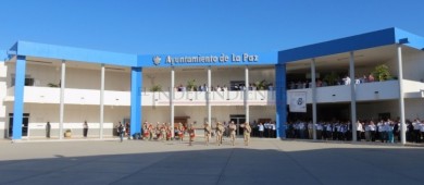 Retiran color “azul” del Ayto de La Paz