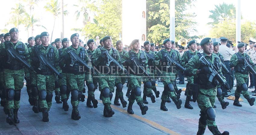 Arriban a BCS más de 300 nuevos militares 