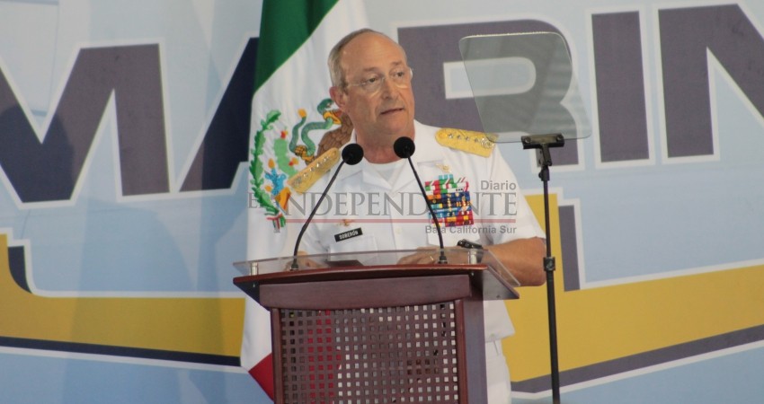 El titular de la Semar, el almirante, Vidal Francisco Soberón Sanz