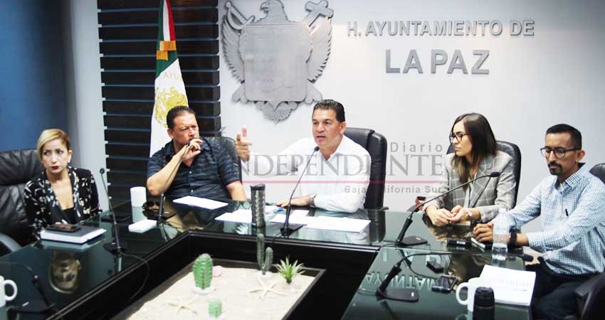 Anuncian programa de embellecimiento urbano de La Paz