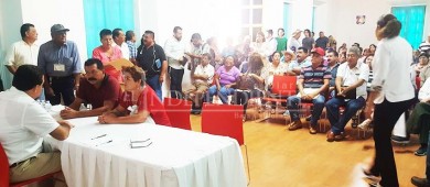 Atendió el Alcalde de La Paz más de 80 audiencias públicas