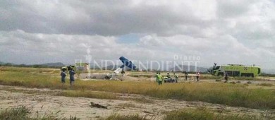 Un muerto y un herido tras “avionazo” en el Aeropuerto de La Paz