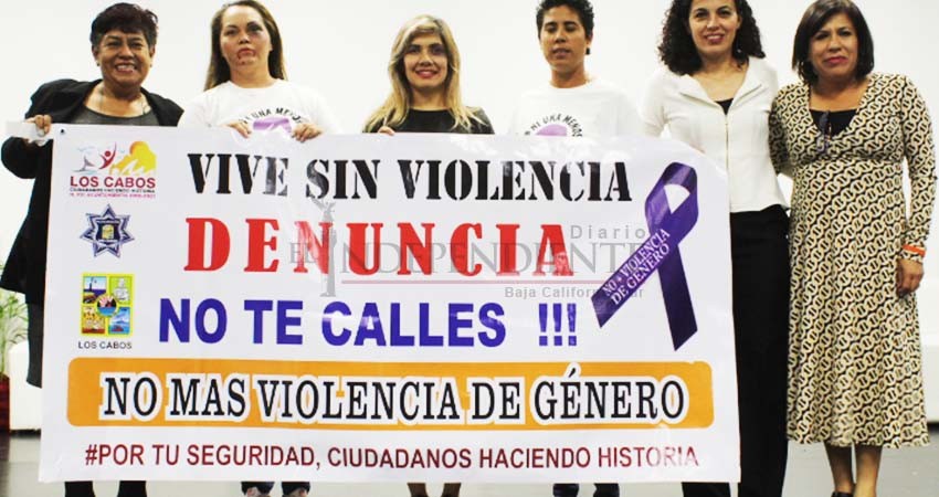 ¡No más violencia contra las mujeres!, gritan al unísono los cabeños  