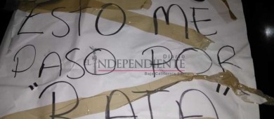 Desnudo exhiben a presunto ladrón en Guerrero negro