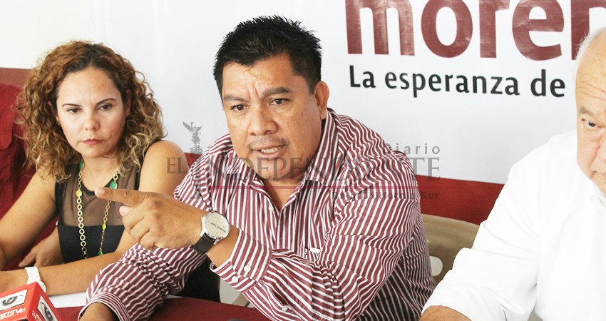 BCS tiene un gobernador elitista: Morena