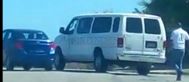 Taxista embiste a conductor de Uber en Los Cabos