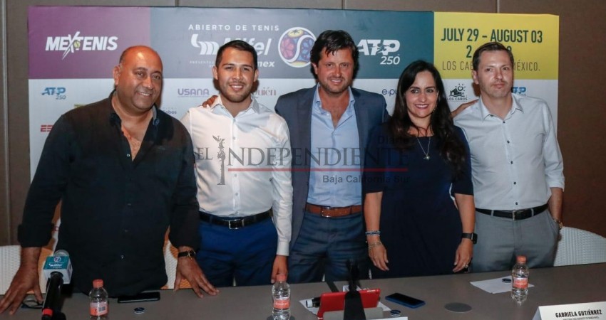 Afinan detalles para la edición 2019 del Abierto de Tenis Los Cabos ATP 250