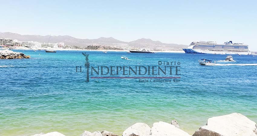 Llega a Cabo San Lucas uno de los cruceros más grandes del mundo