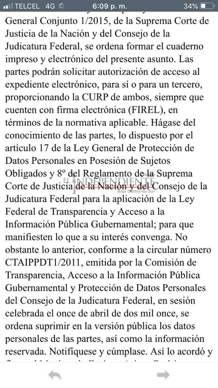 Llega a instancias federales destitución de Ojeda Mestre del Oomsapas