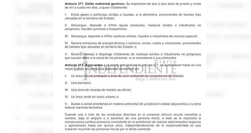 “Comete un delito el Alcalde de La Paz al permitir construcción en dunas”: Abogado 