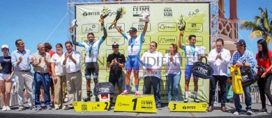 Cristian Valenzuela Zamudio ganador -ruta larga- de la Etapa México Tour de France La Paz