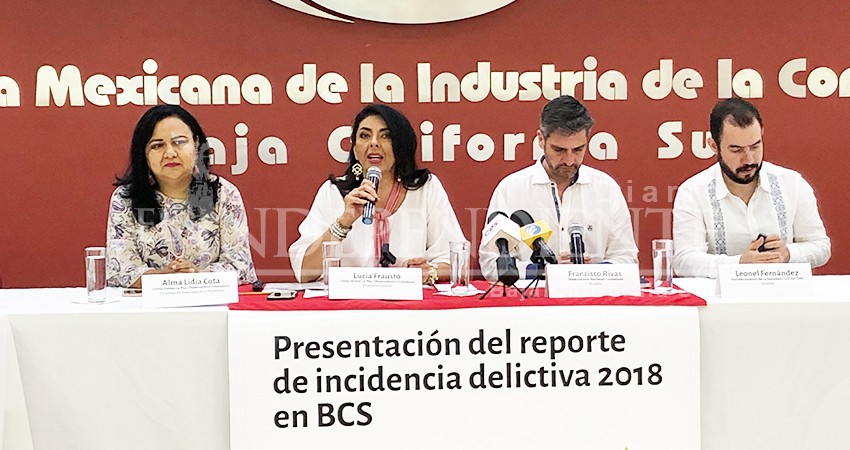 El 87% de los delitos cometidos en BCS no se denuncian: Cómo Vamos La Paz 