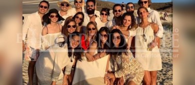 Acusan a Federico Heller y Federica Pelayo de daño ecológico a Balandra tras realizar su boda