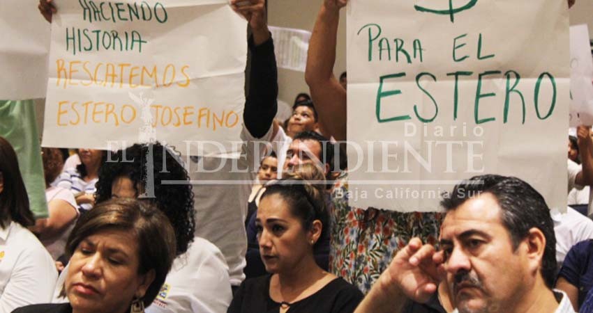 Nada que celebrar en Los Cabos con el ecocidio en el Estero, protestan ciudadanos