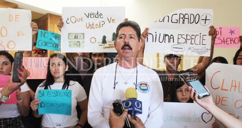 Nada que celebrar en Los Cabos con el ecocidio en el Estero, protestan ciudadanos