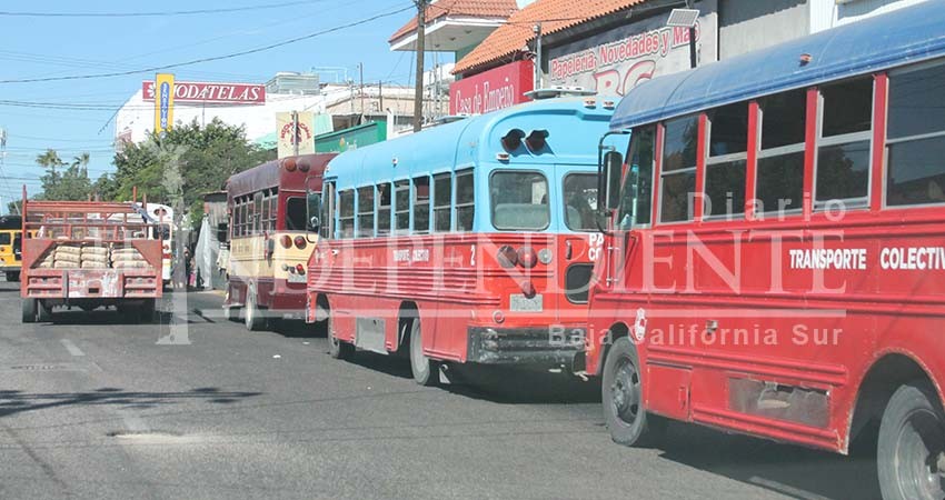 Quiere el Alcalde La Paz control de concesiones, rutas y tarifas con Ley de Movilidad