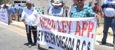 No a la liberación del transporte, piden transportistas de BCS a AMLO