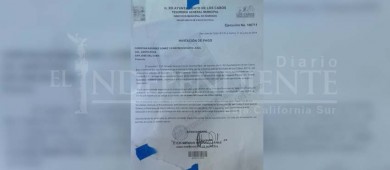 Pte de la Comisión Edilicia de Agua Potable Los Cabos no paga impuestos