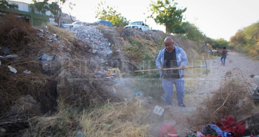 Multarán con 8 mil 449 pesos a quien tire escombro o basura en arroyos 