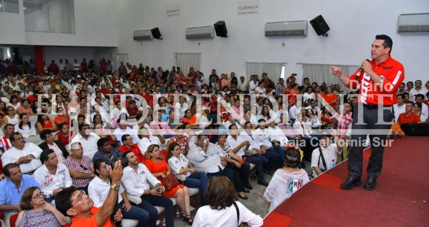 Llegó la hora de que el PRI rectifique, marque el rumbo y se reencuentre con la sociedad: Alejandro Moreno Cárdenas