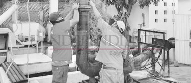 Enferman vecinos del barrio El Esterito por cárcamo de campo de golf