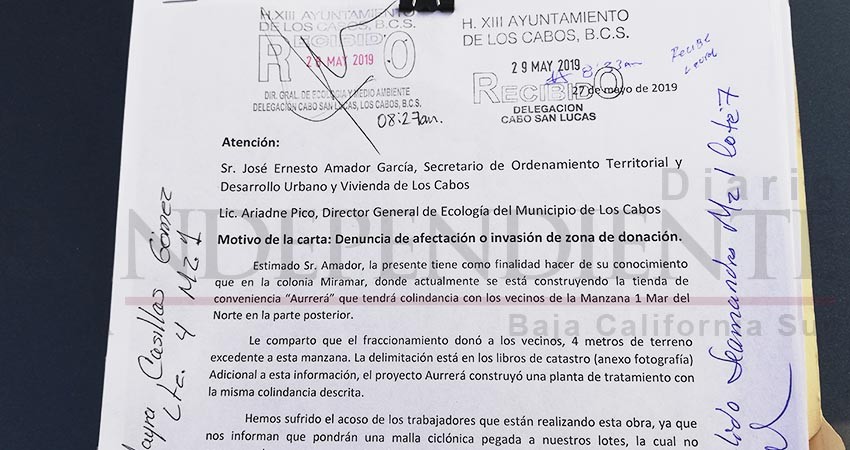 Vecinos de Miramar piden que Ayto aclare permisos para construcción de Planta de Tratamiento de Bodega Aurrera 