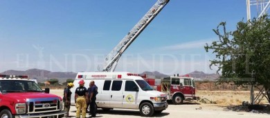 Intentó suicidarse aventándose  desde una torre de luz de CSL
