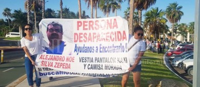 Realizan manifestación por la paz y desaparecidos en Los Cabos